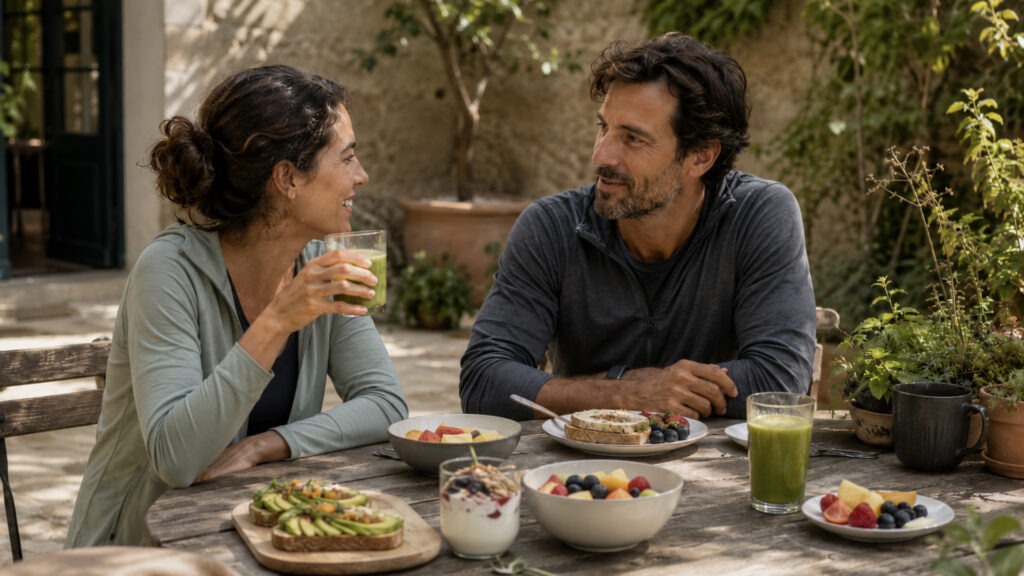 The importance of protecting the first hour of the day, using electrolyte water, intentional planning and a focused action to create stronger energy and clarity