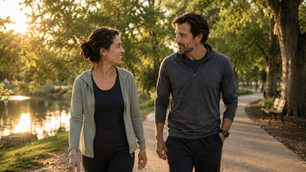 A Better Life article on the post-meal walk, exploring how ten minutes of light movement after eating can support glucose response, energy, and digestion